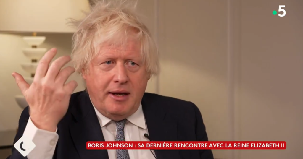 Boris Johnson raconte sa dernière interview avec Elizabeth II