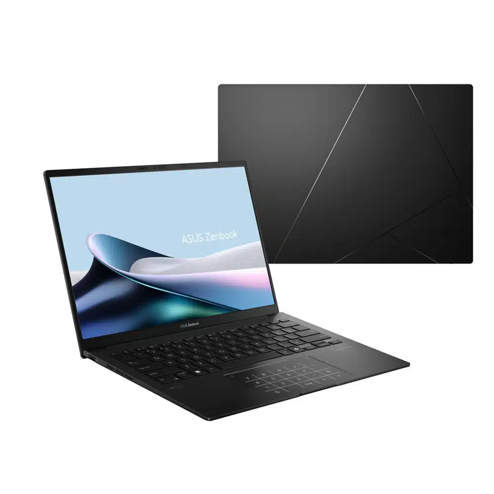 Promo 929 € Asus ZenBook 14 UM3406HA-DRQD032W, PC portable 14″ OLED DCI-P3 Aluminium Noir Haute Fidélité multimédia nomade créateur 9h Ryzen 7 8840HS SSD 1 To