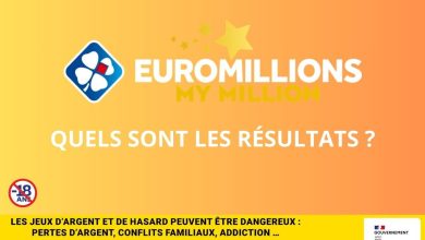 Les résultats EuroMillions FDJ du vendredi 22 novembre 2024