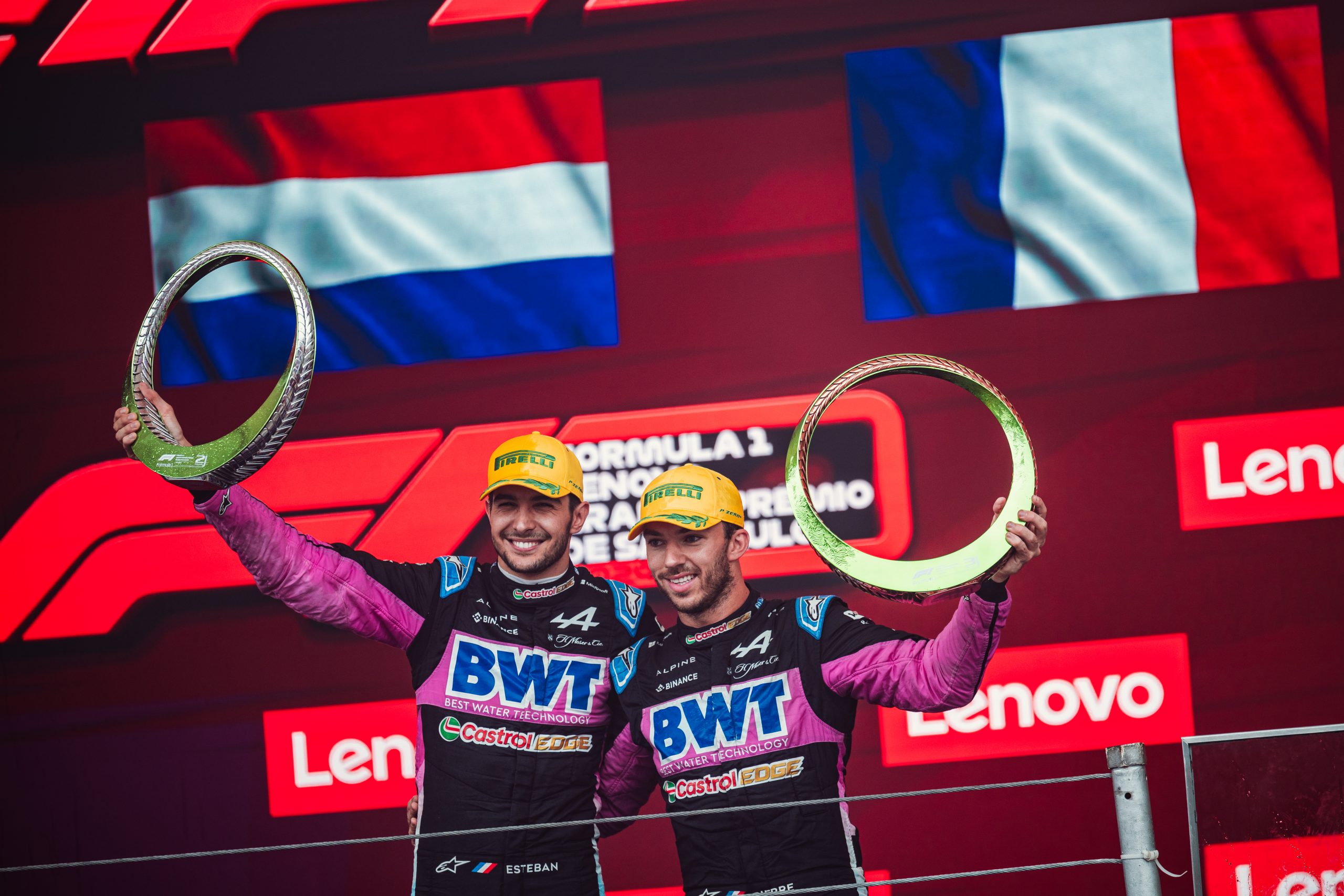 Un Français avait misé sur le podium d’Ocon et Gasly au Brésil… dès jeudi