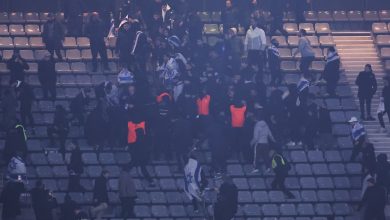 deux gardes à vue après les échauffourées en tribunes