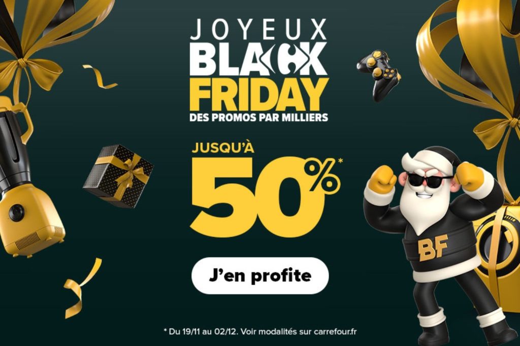 Carrefour lance son Black Friday, de nombreux produits à prix réduits