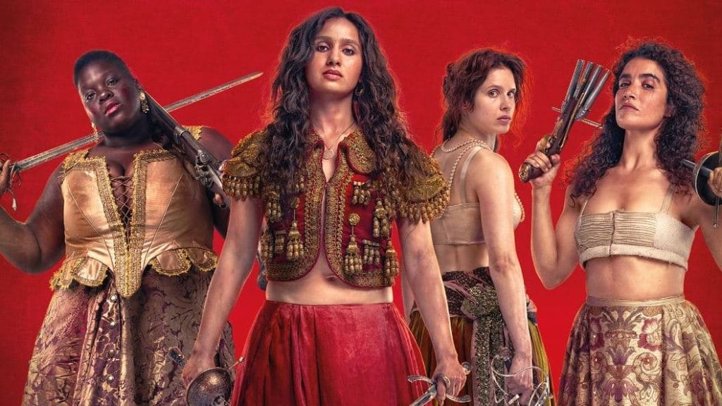 premières images de la version féminine des « Trois Mousquetaires »