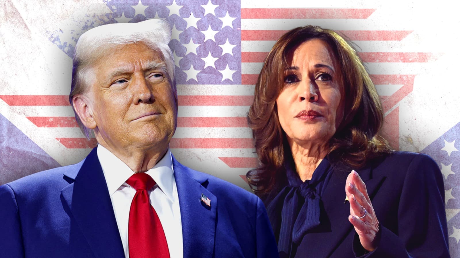 suivez les premiers résultats du duel entre Donald Trump et Kamala Harris