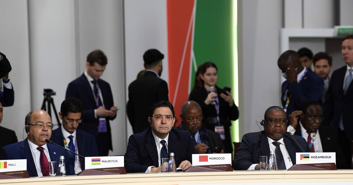 Seuls les États africains membres de l’ONU sont admis : Bourita à la 1ère Conférence ministérielle du Forum de partenariat Russie-Afrique