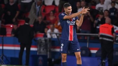 Achraf Hakimi a prolongé son contrat au PSG