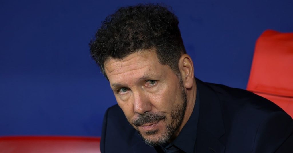 Diego Simeone satisfait de la performance de son équipe contre le PSG