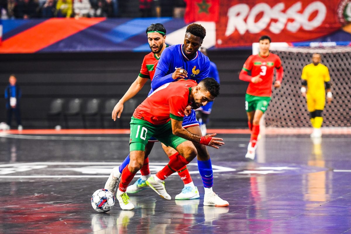 Le Maroc piégé par la France en Futsal