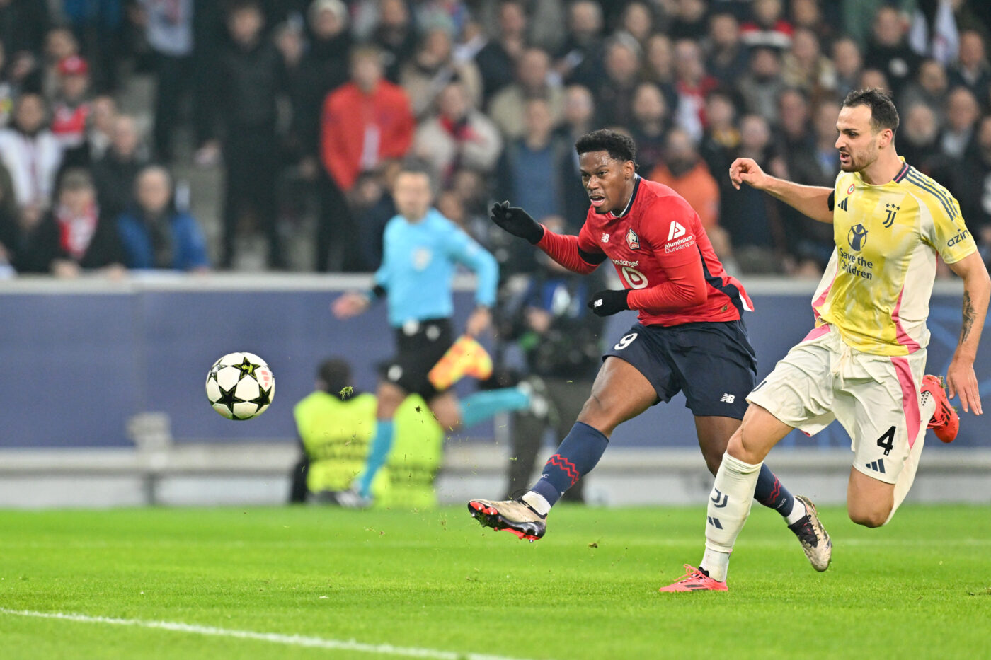 Létang montre les crocs pour Jonathan David – France – Lille OSC