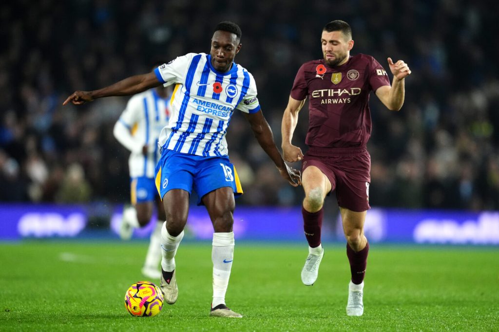 Brighton renverse un Manchester City toujours malade – Premier League – J11 – Brighton-Manchester City (2-1)