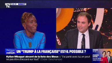 « Il a tenu ces propos » : échange tendu entre Rokhaya Diallo et Charles Consigny à propos des propos de Donald Trump sur les femmes – BFMTV