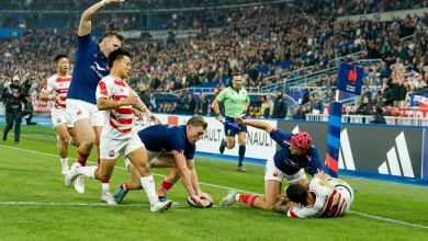 déjà trois essais pour les Bleus en 20 minutes