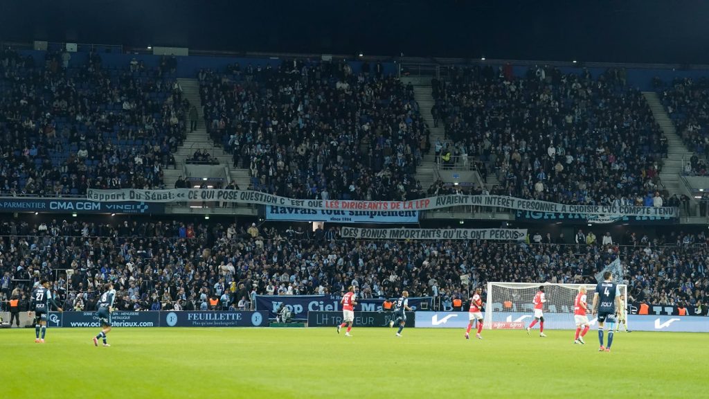 Des chants homophobes entendus au stade Océane, le match brièvement interrompu