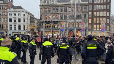 Amsterdam : la police néerlandaise arrête des manifestants pro-palestiniens lors d’un rassemblement interdit