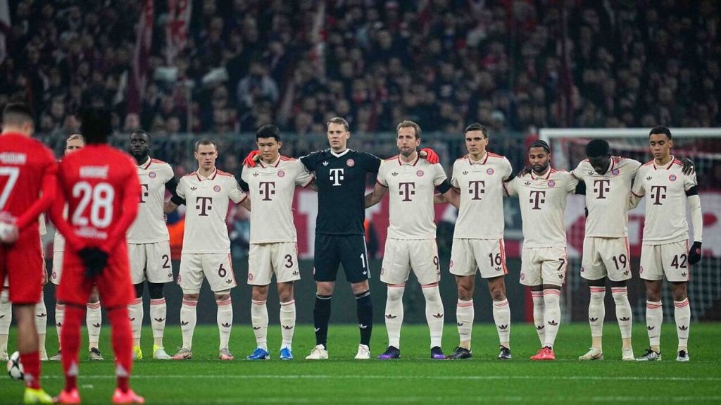 Ligue des champions. Le match du Bayern Munich