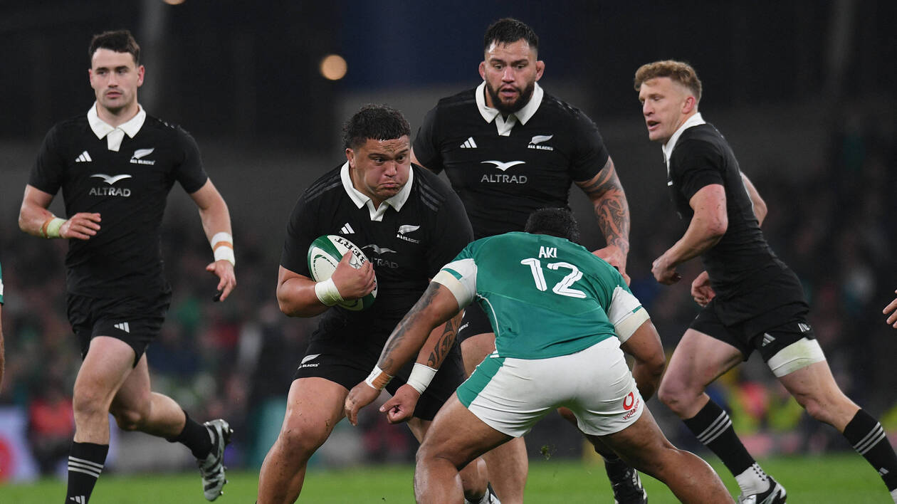 Rugby. Les All Blacks maîtrisent l’Irlande et envoient un message avant d’affronter la France