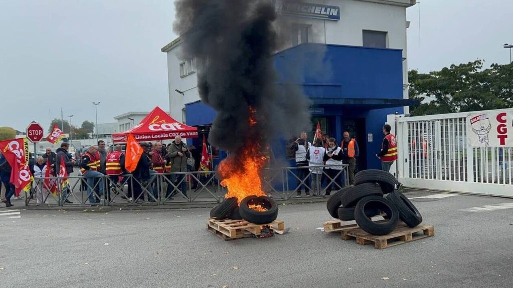 Un barrage filtrant en soutien à Michelin Vannes pourrait provoquer des embouteillages