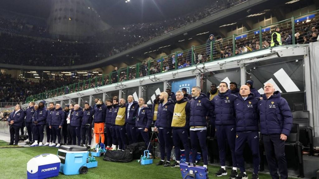 France. La Marseillaise a sifflé à San Siro : « Le monde va mal », déplore Deschamps