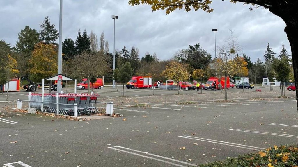 un gros dispositif de secours après un accident dans la zone Nord du Mans