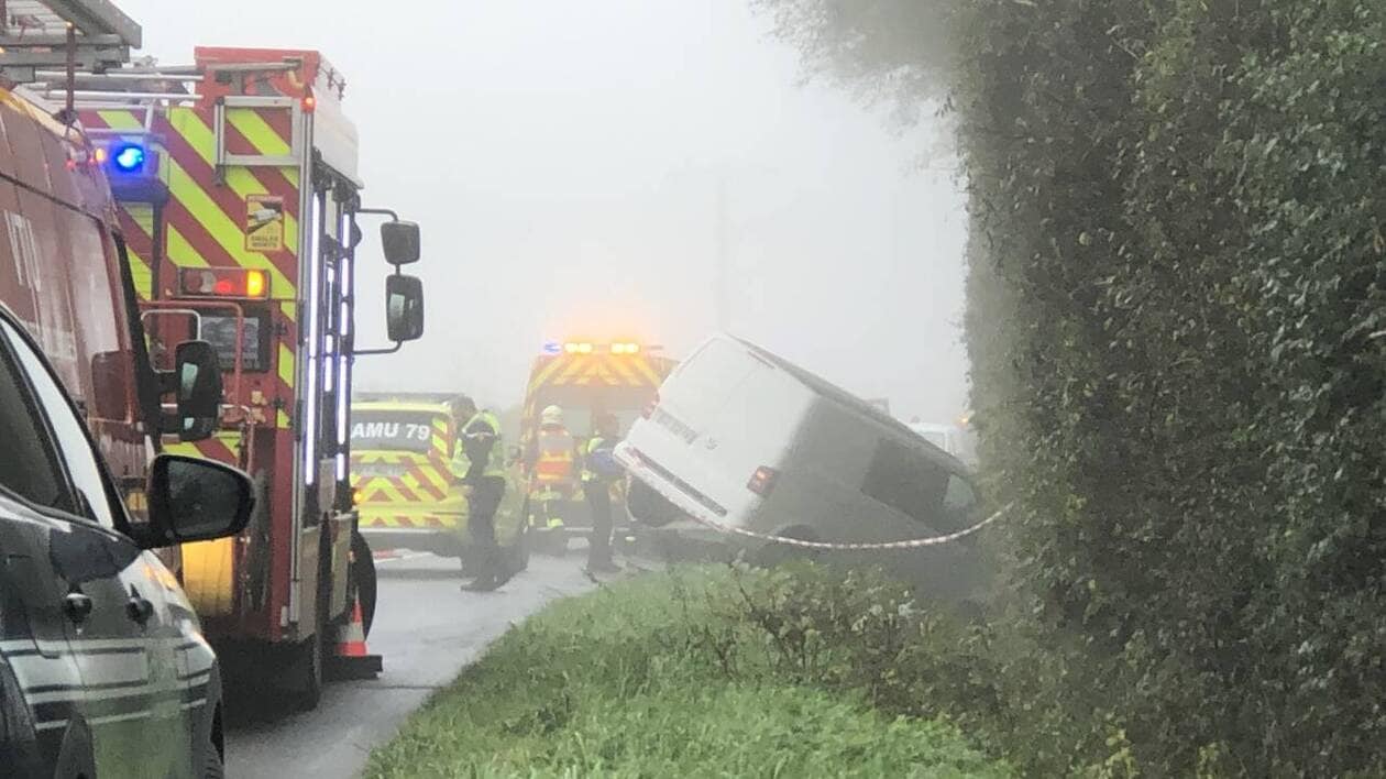 Deux véhicules impliqués dans un accident près de Bressuire : un mort