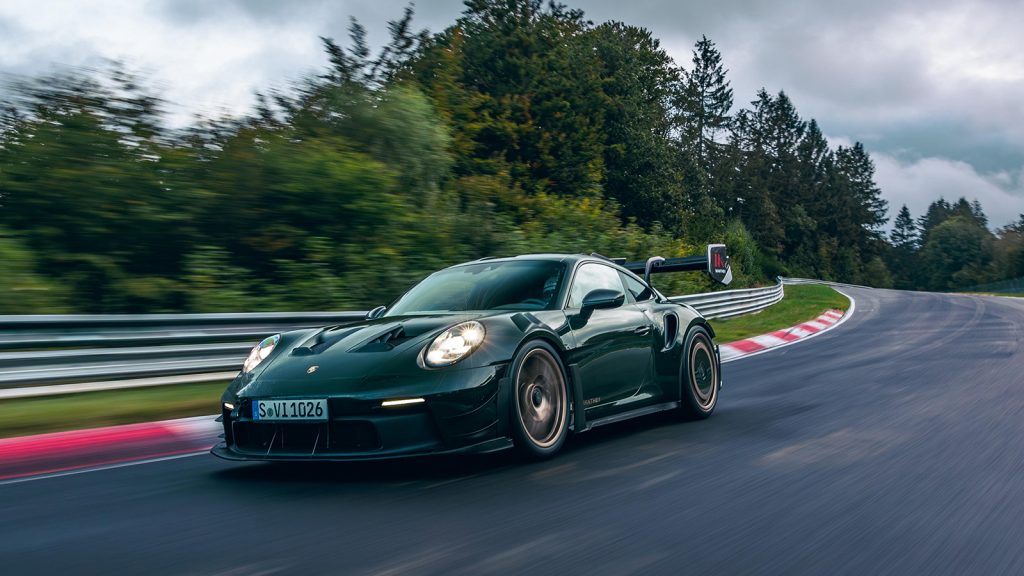 La nouvelle Porsche 911 GT3 RS, plus méchante et plus performante avec le kit Manthey