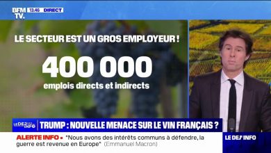 Réélection de Donald Trump : inquiétudes de la filière vitivinicole française – BFMTV