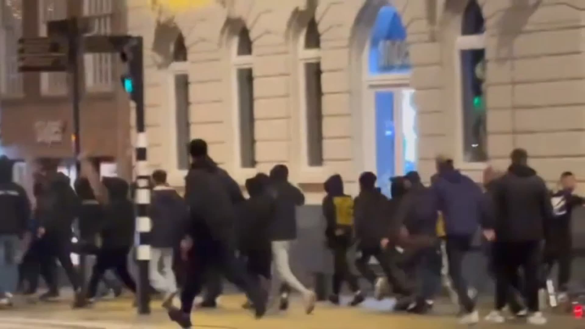 images de violence à Amsterdam