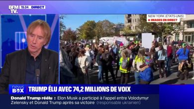 Trump élu avec 74,2 millions de voix – 11/09 – BFMTV