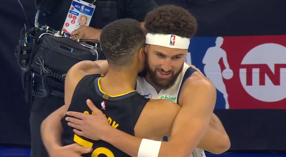 Stephen Curry et Klay Thompson se sont affrontés pour la première fois