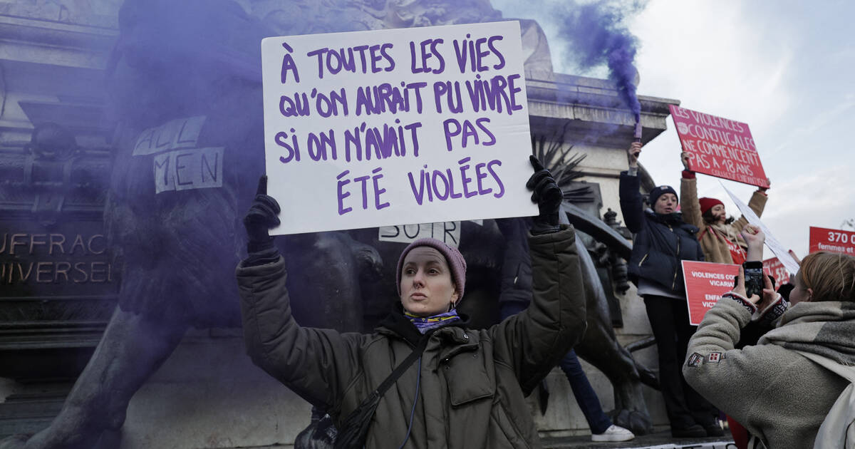 A la marche contre les violences faites aux femmes, le procès pour viol de Mazan dans tous les esprits : « Nous sommes à un tournant – Libération