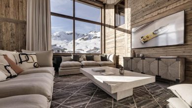 Avant/après : cet appartement à l’ancienne à Tignes prend des allures de chalet luxueux