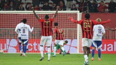 Nice renverse Strasbourg et remonte à la 5e place de la Ligue 1