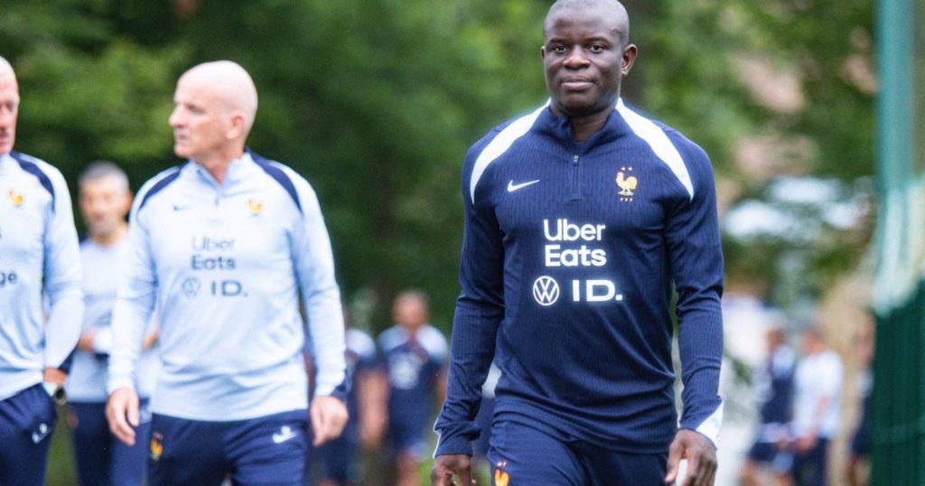 N’Golo Kanté sera capitaine des Bleus contre Israël