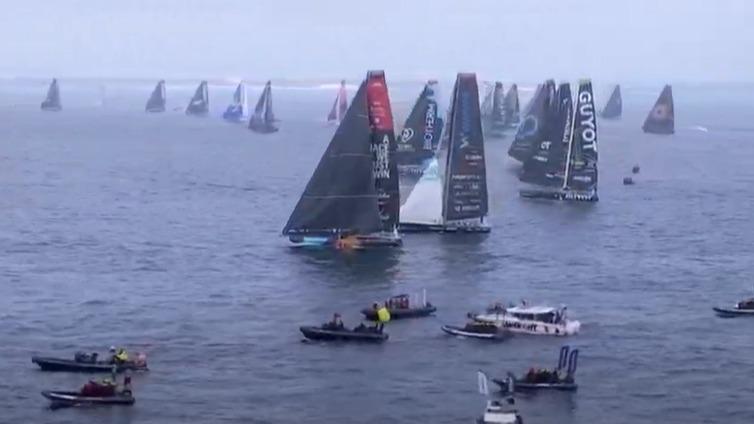 EN DIRECT – Vendée Globe : le départ de la 10ème édition est donné