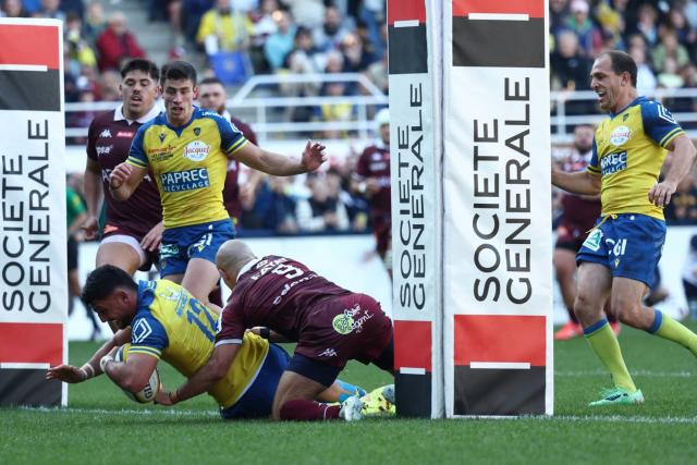 Bordeaux Bègles perd face à Clermont mais arrache le bonus défensif à la sirène (Rugby)