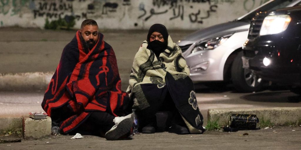 frappes dans la banlieue de Beyrouth, avant l’entrée en vigueur du cessez-le-feu entre Israël et le Hezbollah