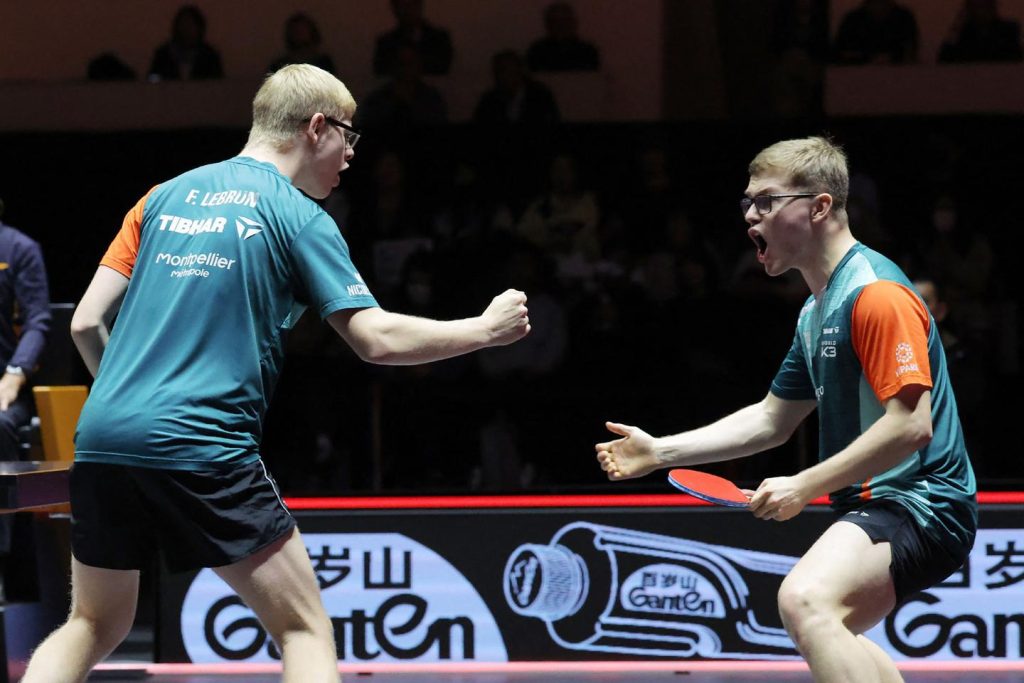 les Français assurés d’une finale du double messieurs aux Finales du WTT au Japon