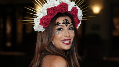 Eva Longoria, beauté fatale pour Dia de Los Muertos