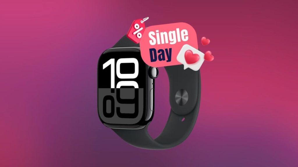 La dernière montre connectée d’Apple a droit à une belle réduction de 110€ lors du Single Day