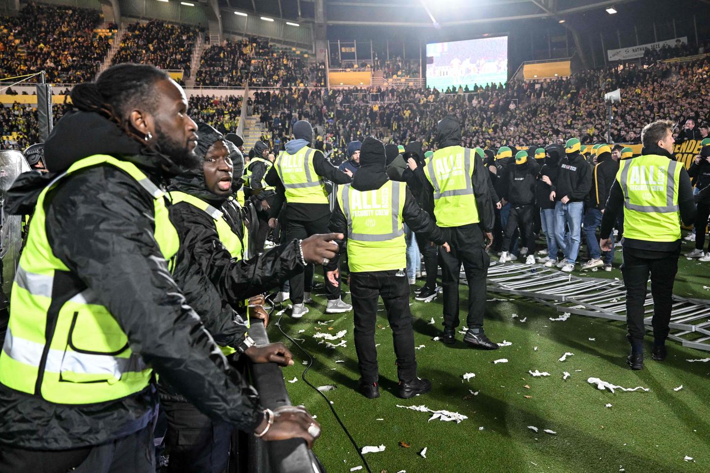 Nantes-Le Havre interrompu une demi-heure en fin de match