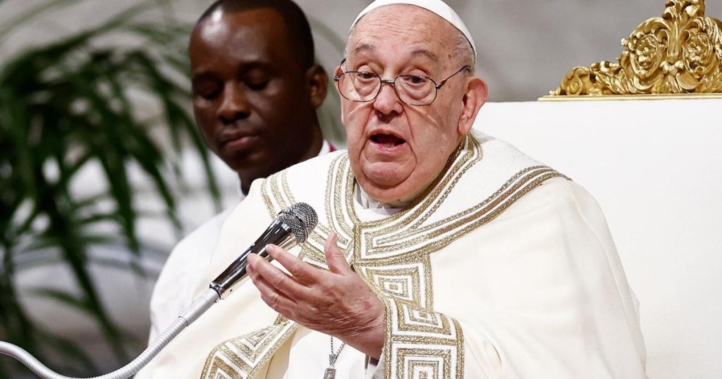 Le pape François dénonce « l’arrogance des envahisseurs israéliens et russes »