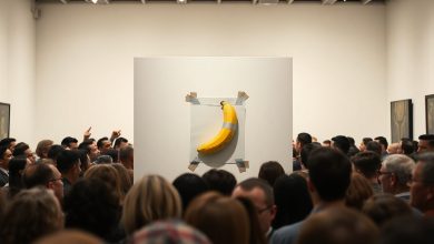 Il a payé une fortune pour une banane scotchée au mur… Découvrez pourquoi tout le monde en parle !