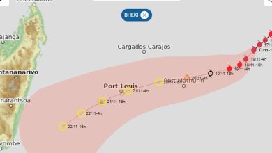 Bheki franchit le seuil des cyclones tropicaux intenses et se rapproche des Mascareignes