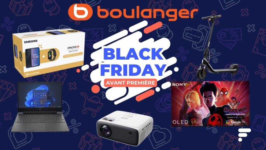 Boulanger dévoile déjà de belles offres pour l’avant-première du Black Friday 2024 : voici les meilleures