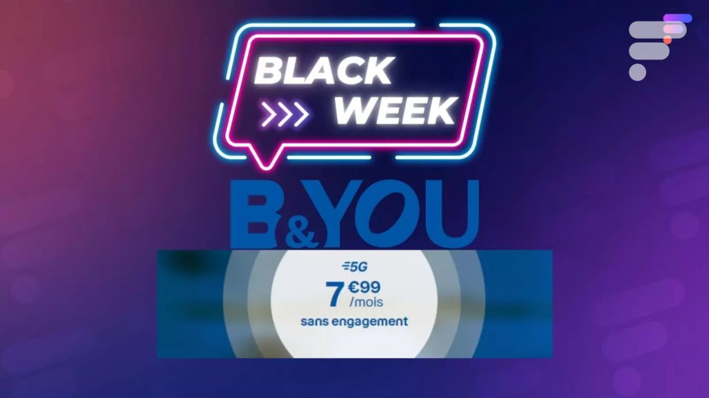 Bouygues Telecom propose un superbe forfait 5G 130 Go à seulement 7,99€/mois pour le Black Friday