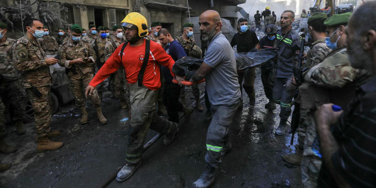 une frappe au cœur de Beyrouth a touché un immeuble résidentiel, au moins onze morts et soixante-trois blessés