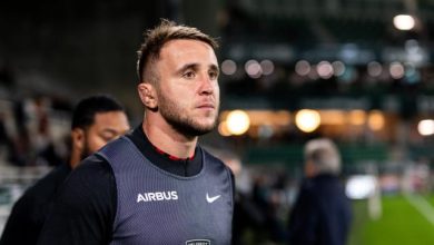 Toulouse avec Jelonch débutant au n°8 à Bayonne