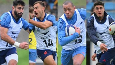 Buros, Villière, Fickou et Boudehent débutent avec le XV de France face aux Noirs