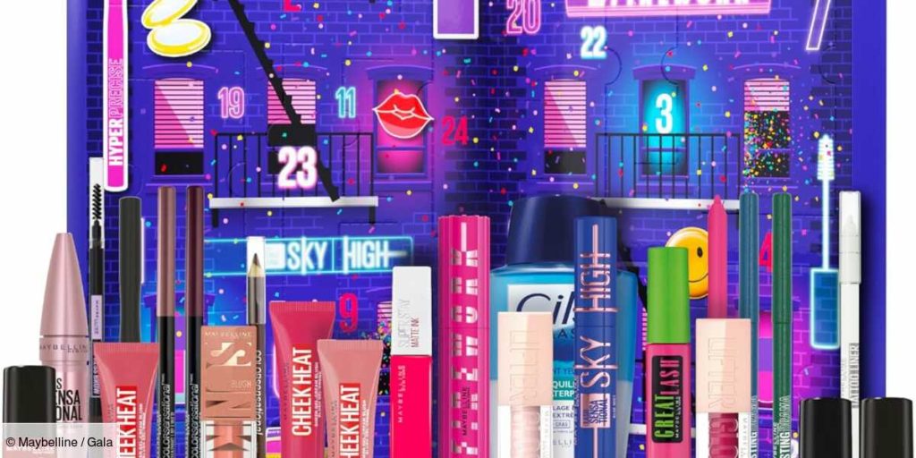 Calendrier de l’Avent : offrez-vous les essentiels maquillage avec Maybelline New York 2024 pour briller jusqu’à Noël