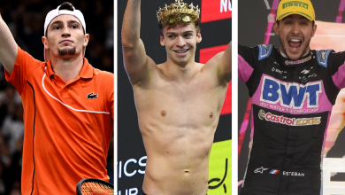 Ugo Humbert finaliste à Bercy, la remontée retentissante de Léon Marchand, Esteban Ocon et Pierre Gasly sur le podium en F1… Le récap’sport du week-end